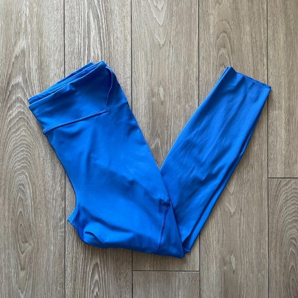 lululemon | 2020 Free to Speed High-Rise Tight 25" Wild Bluebell - Size 10 - Picture 6 of 10